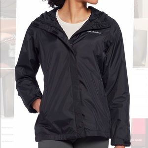 Columbia rain coat